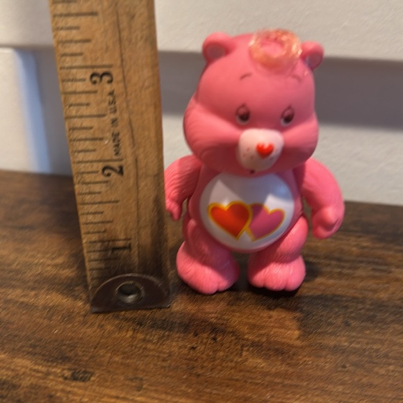 Care Bear Love a Lot Vintage poseable 1983 Kenner PVC figure - Picture 7 of 7